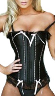 25.92€ BlackSatinLaceWithStraps